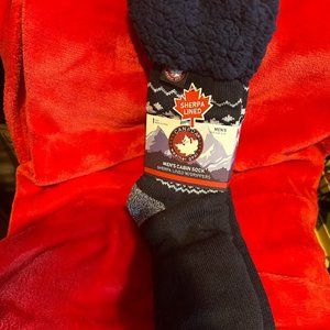 Canada Weather Gear Men's Cabin Socks 6/12